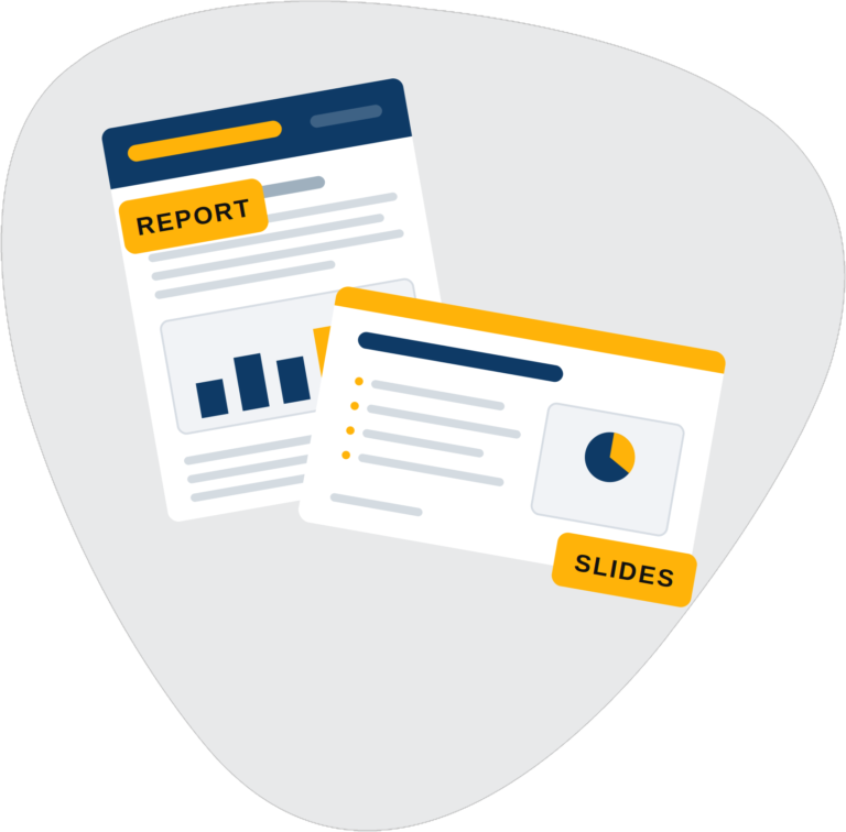 Corporate Document Services – Reports, Presentations, Templates Corporate document services – branded report and slide production